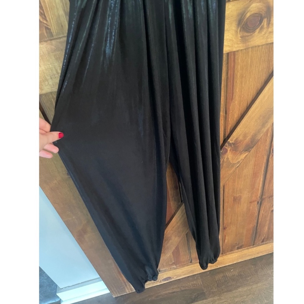 Norma Kamala Black Rectangle Jog Jumpsuit - Picture 4 of 7